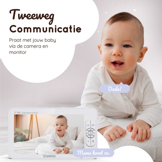 Lovinoo babyfoon 7 inch