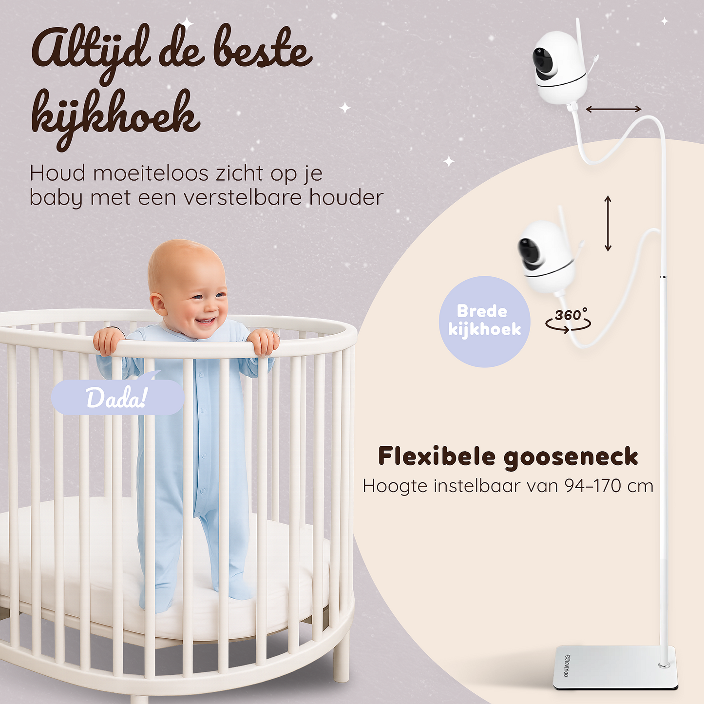 Lovinoo babyfoon standaard