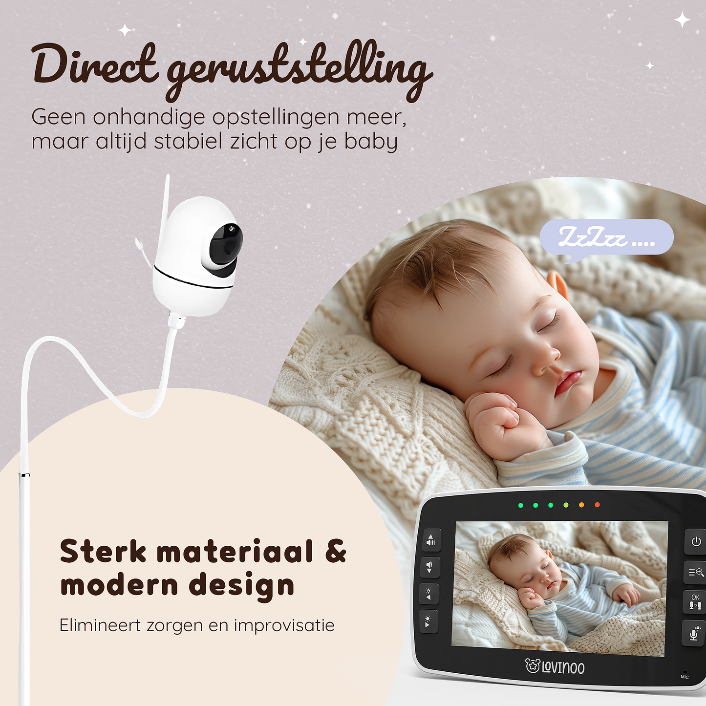 Lovinoo babyfoon standaard