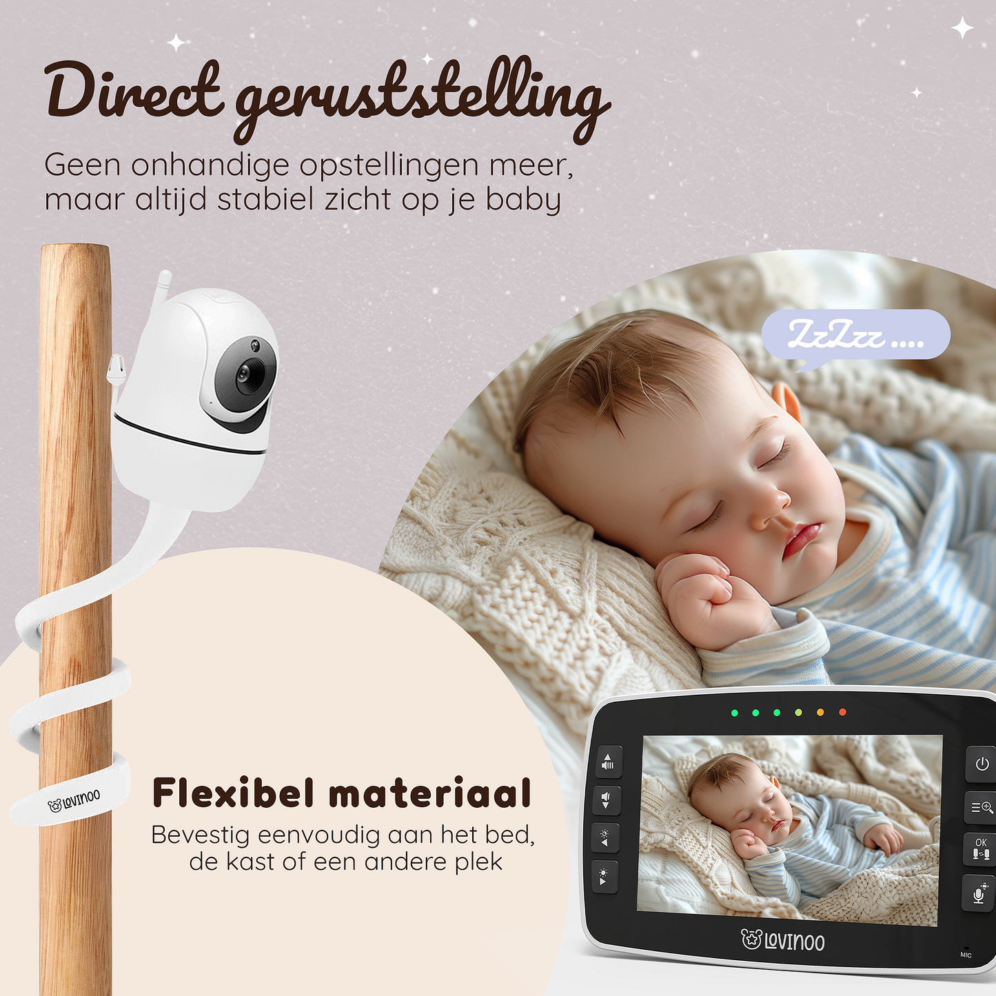 Lovinoo babyfoon standaard 2