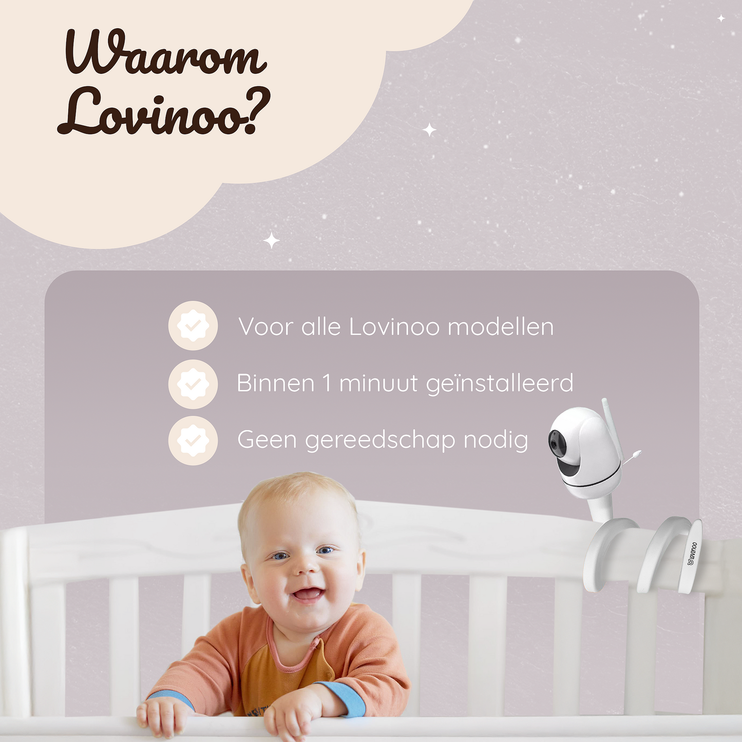 Lovinoo babyfoon standaard 2