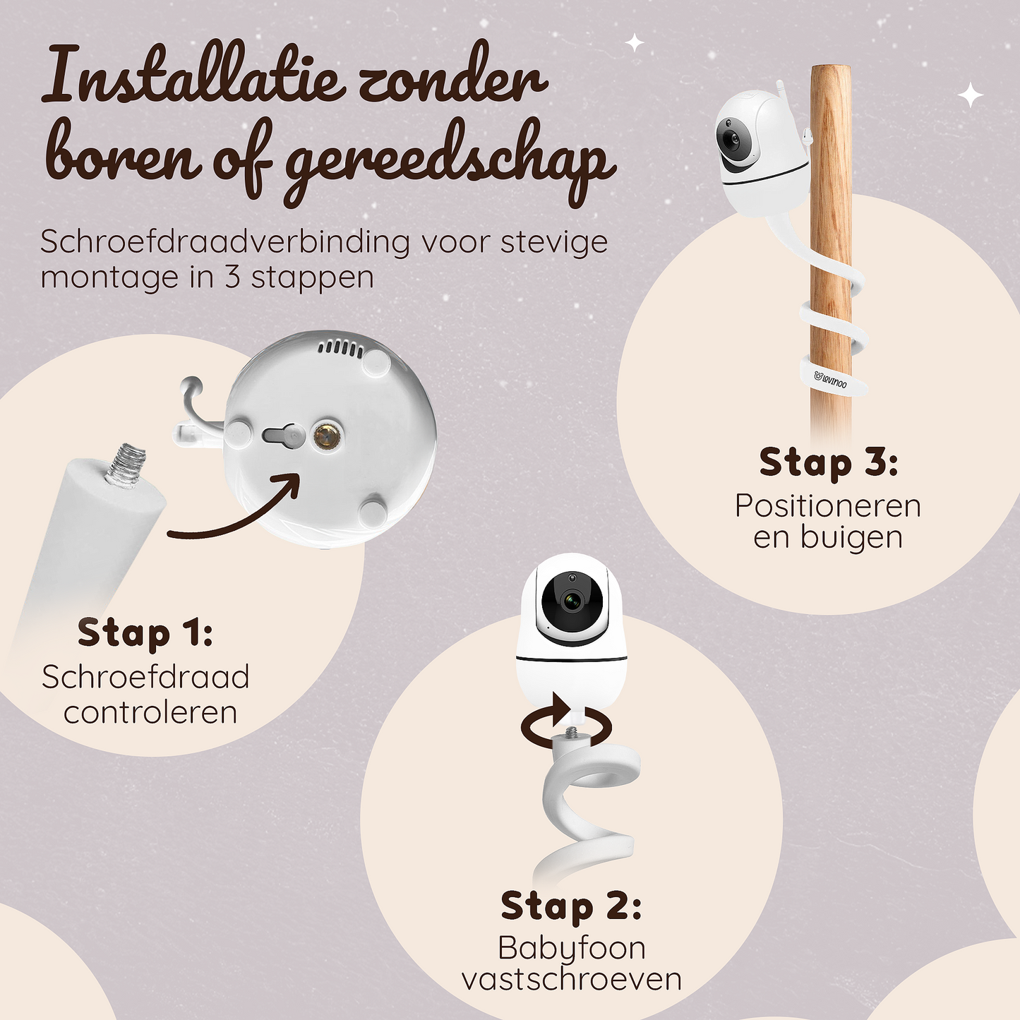 Lovinoo babyfoon standaard 2